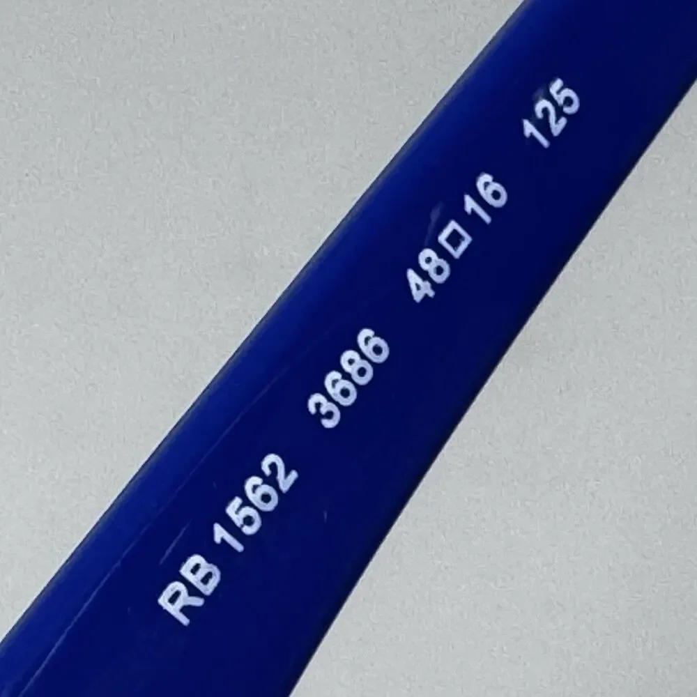Ray-Ban RB1562 3686 Transparent Blue Junior Eyeglass Frames 48-16-125